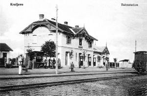 Kraljevačka železnička stanica za vreme I svetskog rata